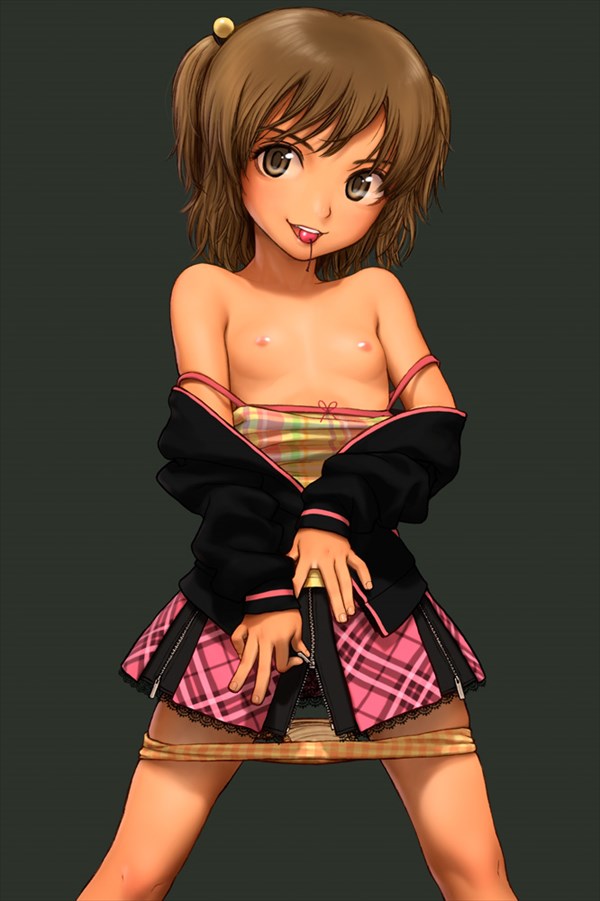 【ロリビッチ少女】可愛くエッチな事が大好きな二次ロリビッチが自分から誘ったりエッチな事してくるロリビッチ二次エロ画像