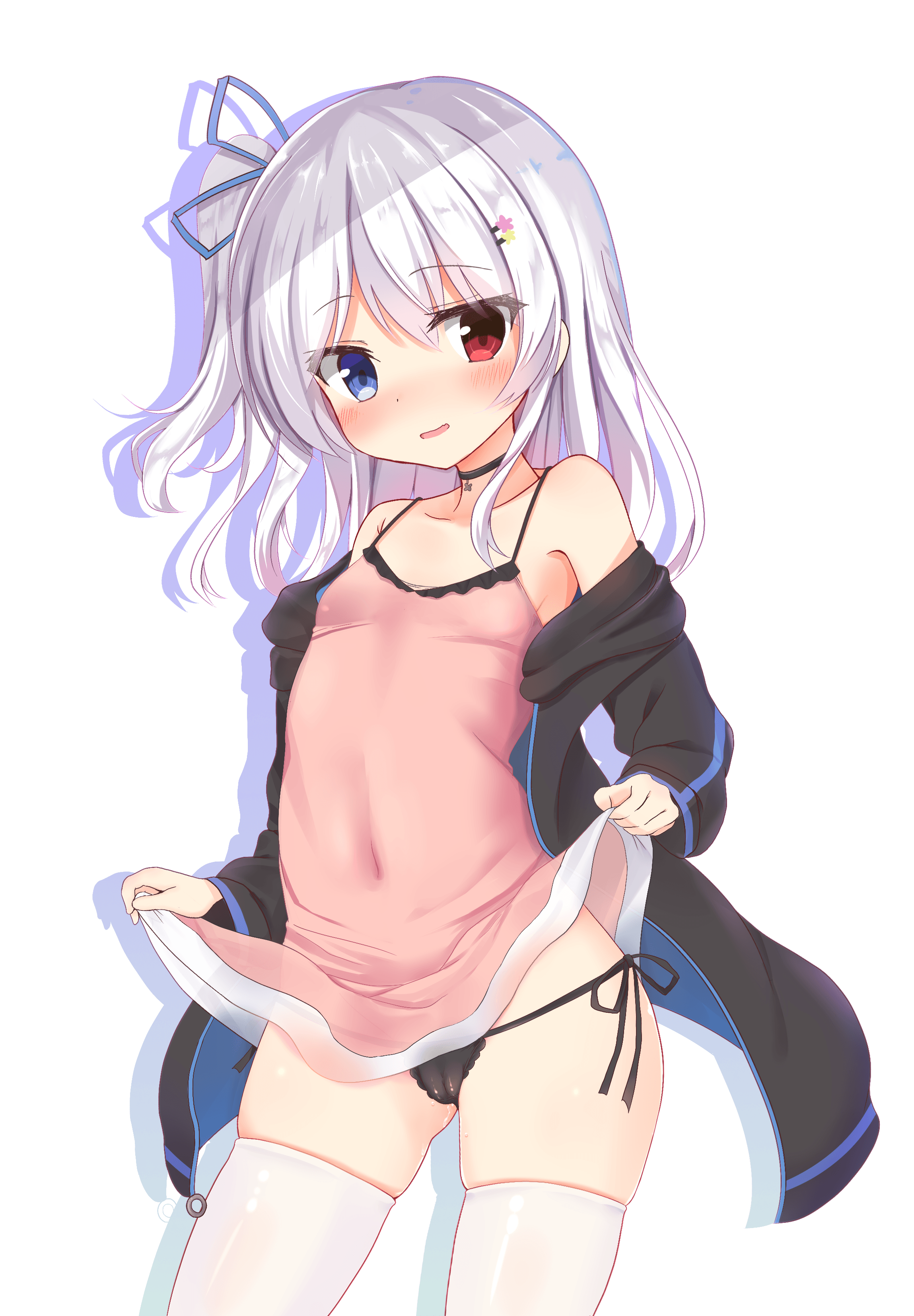 【ロリ紐パンツ】二次ロリ少女の引っ張ったらほどけそうなかわいい紐パン二次エロ画像100連発