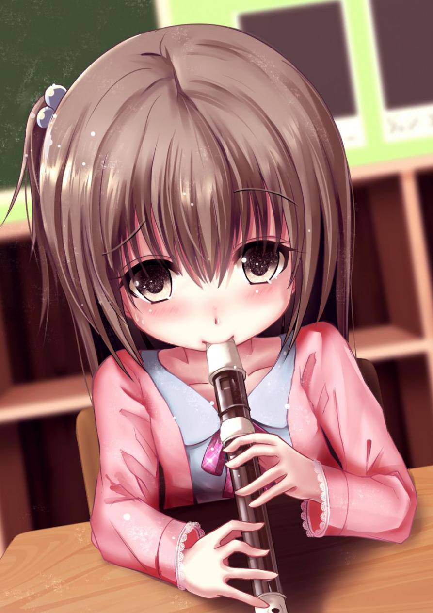 二次ロリ少女の決してエッチじゃない服装、普通の姿に色気を覚える二次萌えロリ画像-28