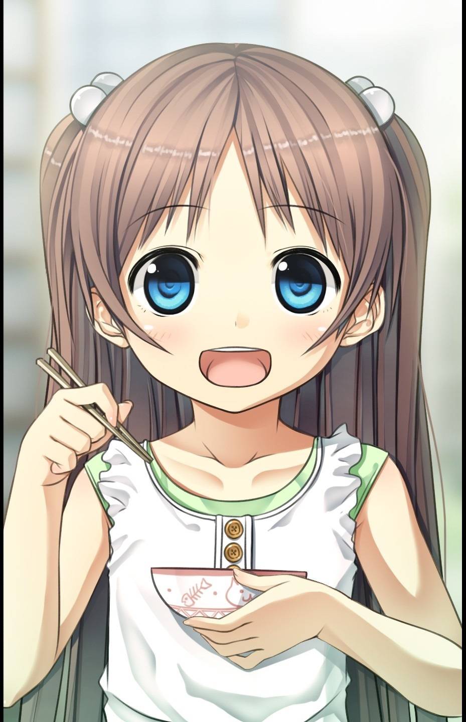 二次ロリ少女の決してエッチじゃない服装、普通の姿に色気を覚える二次萌えロリ画像-33