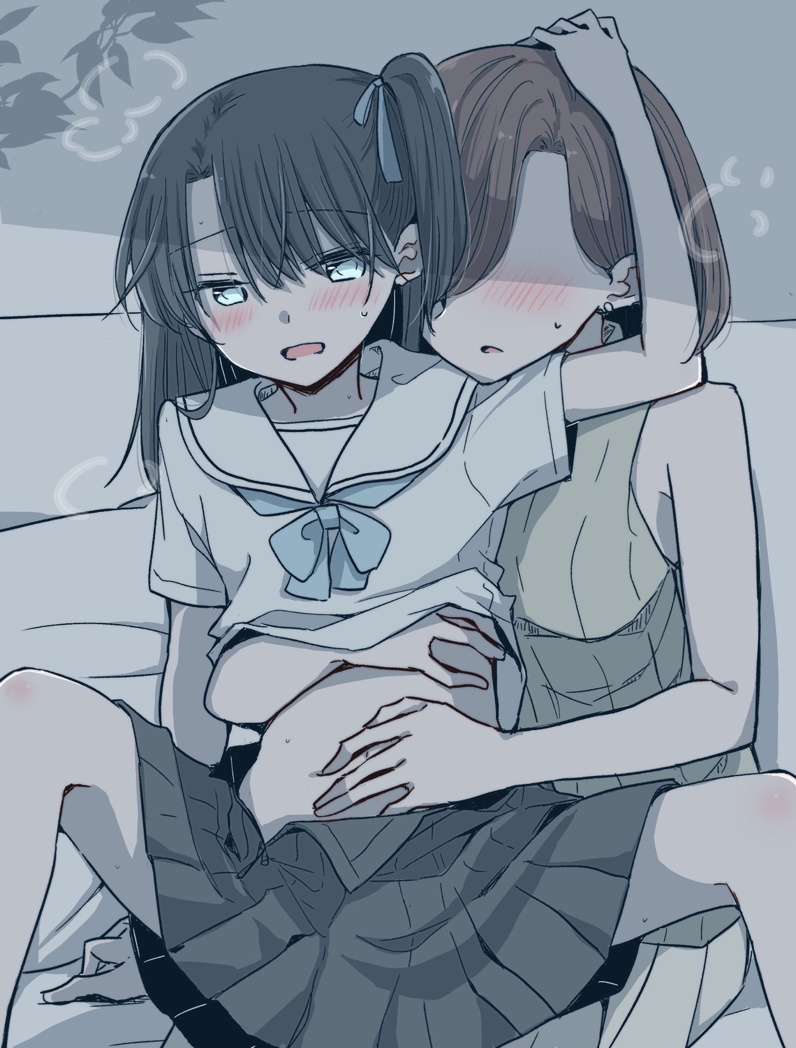 二次ロリ少女の決してエッチじゃない服装、普通の姿に色気を覚える二次萌えロリ画像-48