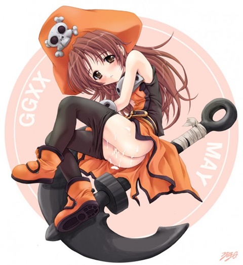 ギルティギアシリーズのメイちゃんのロリ可愛く大人に憧れる姿が可愛いエロ画像-1