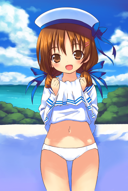 サブマリン707Rの可愛いロリ少女、部屋着がすでにエロい速水あゆみちゃんの二次エロ画像-32