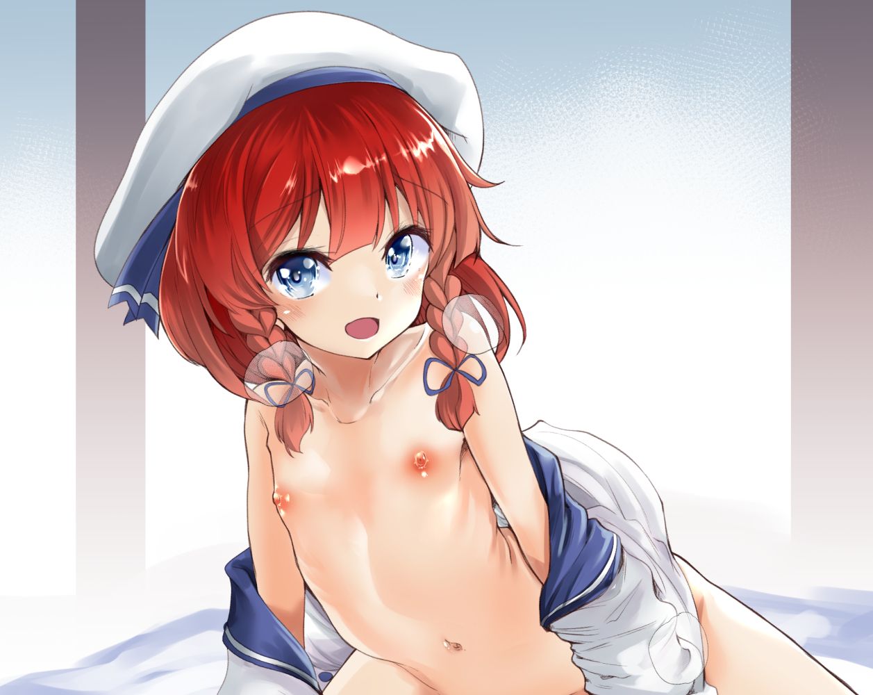 艦隊これくしょんのペドかわいい海防艦、択捉ちゃんのロリペドスケベな二次エロ画像-9