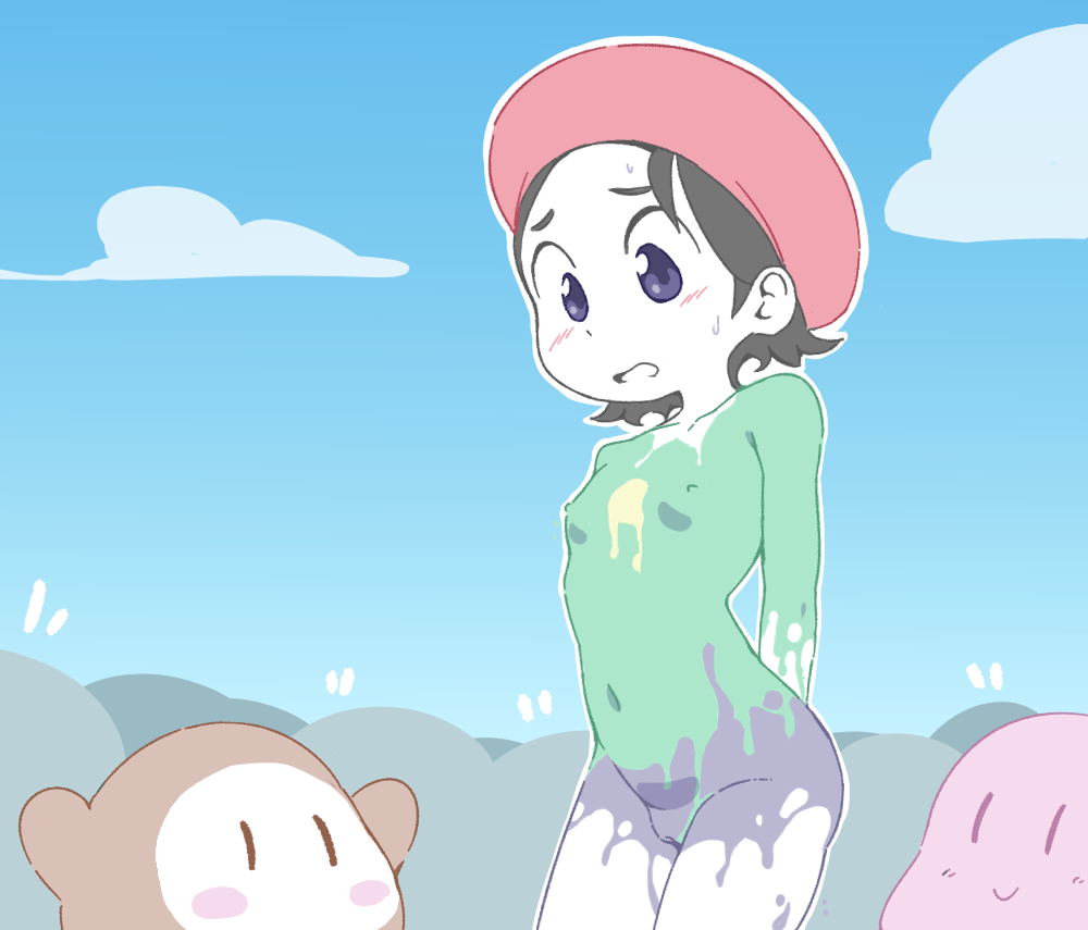 星のカービィ64のロリ可愛いアドレーヌちゃんに刷毛責めしたくなる二次エロ画像-22