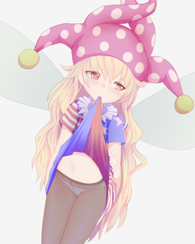 東方projectの洋ロリ感あふれるクラウンピースちゃんの金髪可愛い二次エロ画像-7