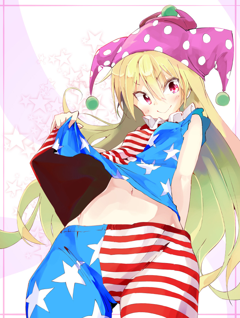 東方projectの洋ロリ感あふれるクラウンピースちゃんの金髪可愛い二次エロ画像-25