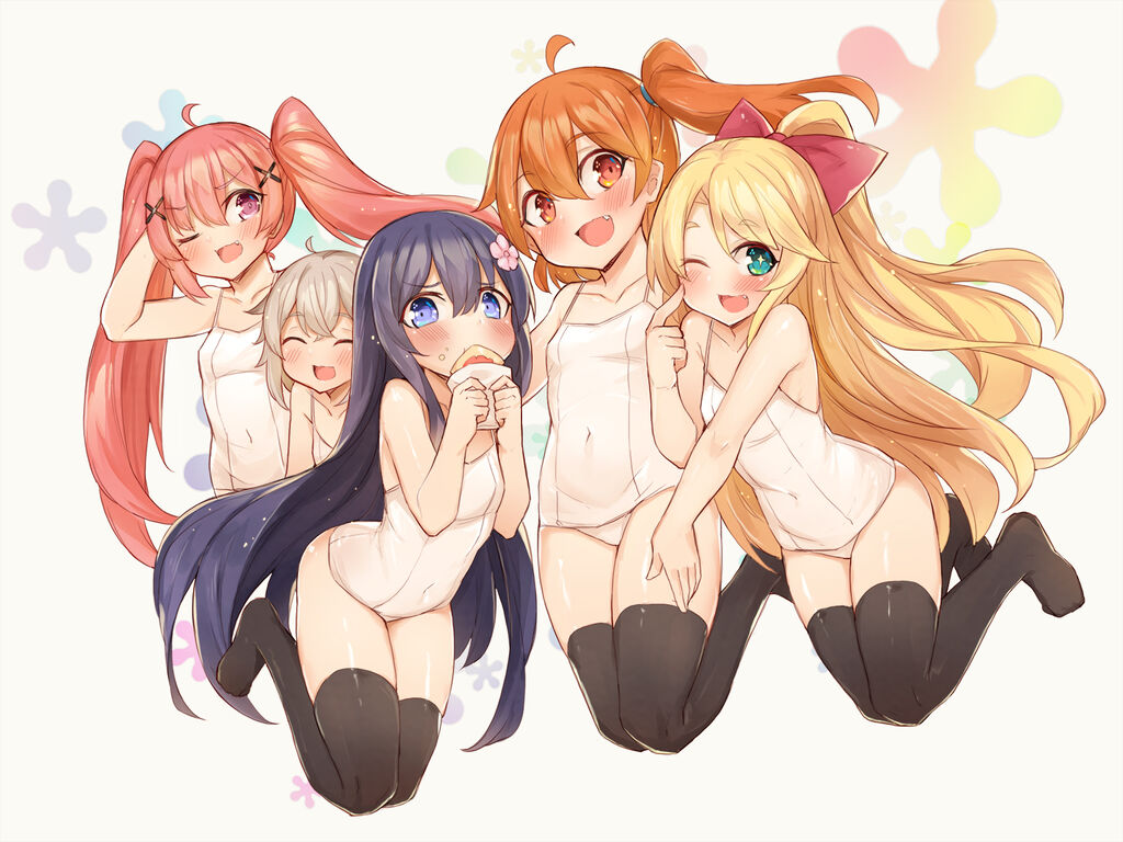 私に天使が舞い降りた！の天使可愛いくてずっと見てたい女子小学生たちの二次エロ画像-8