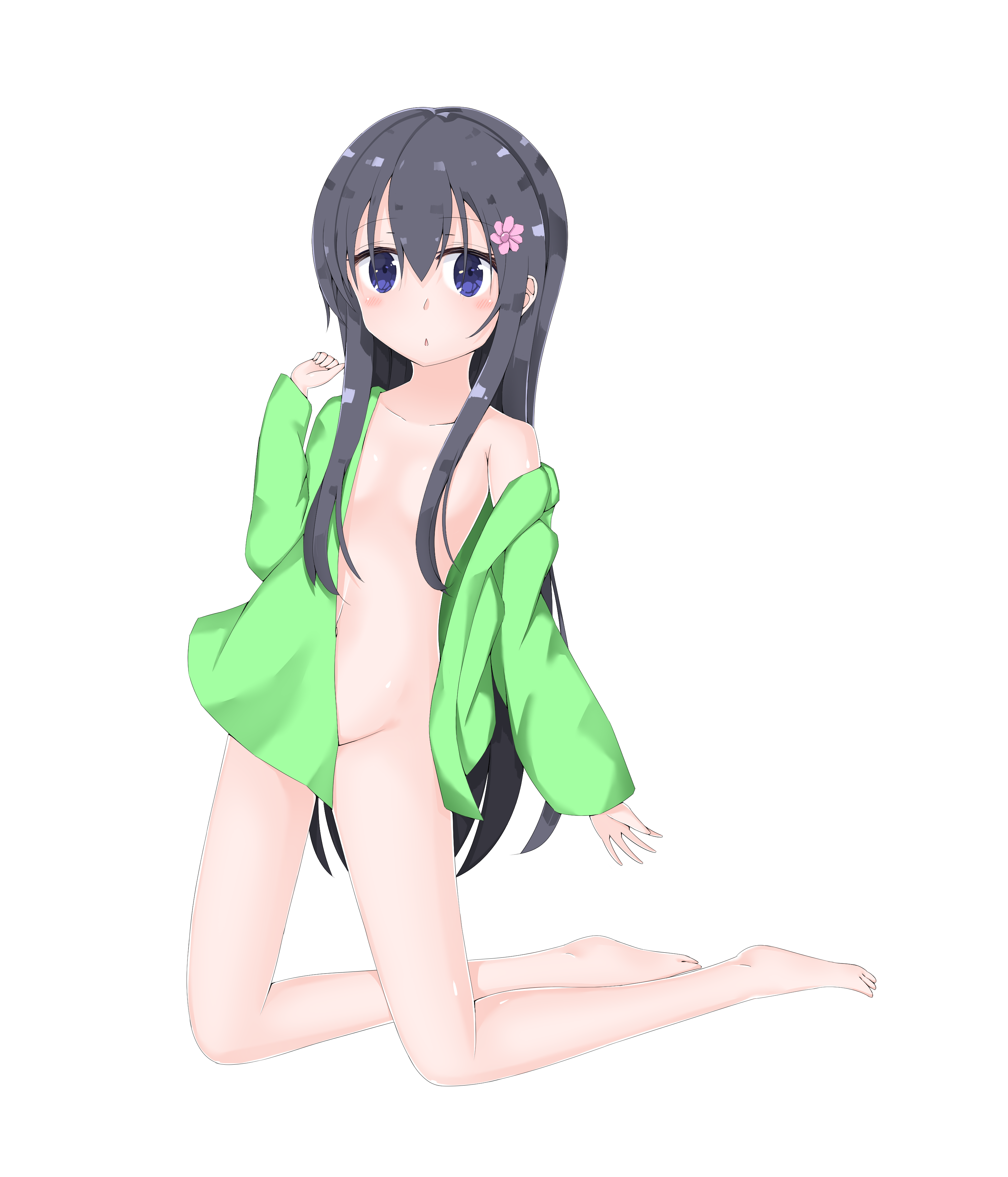 今夜こそわたてんの最新話が放映されるはずなので私に天使が舞い降りた！のロリJS達の二次エロ画像-34