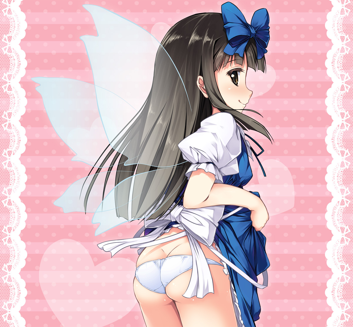 東方Projectの黒髪ロングヘアー可愛いロリ美少女なスターサファイアちゃんの二次エロ画像-26
