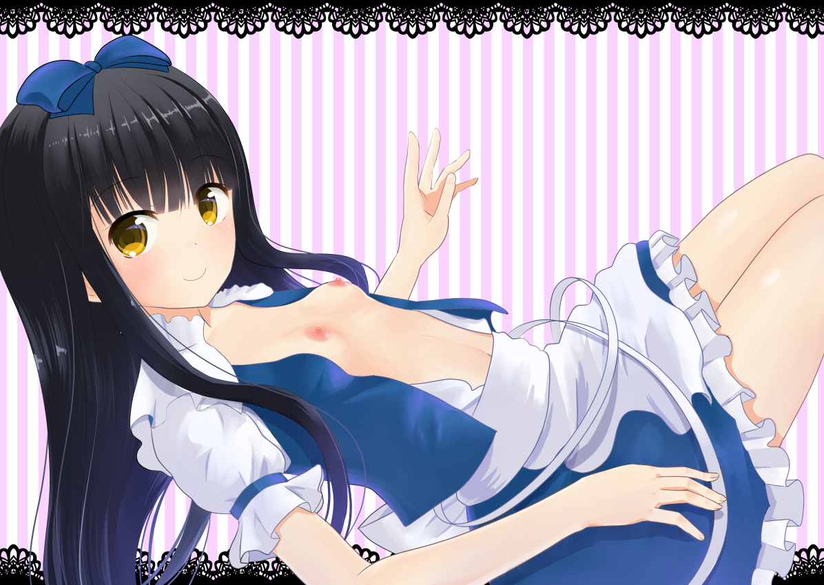 東方Projectの黒髪ロングヘアー可愛いロリ美少女なスターサファイアちゃんの二次エロ画像-34