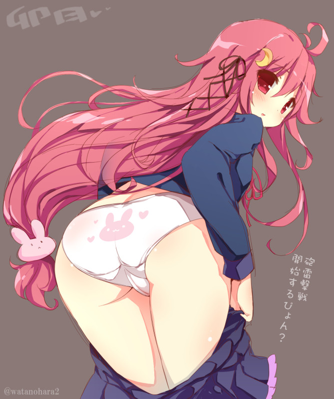 艦隊これくしょんのぴょんぴょんロリかわいいピンク髪な卯月ちゃんの二次エロ画像-1