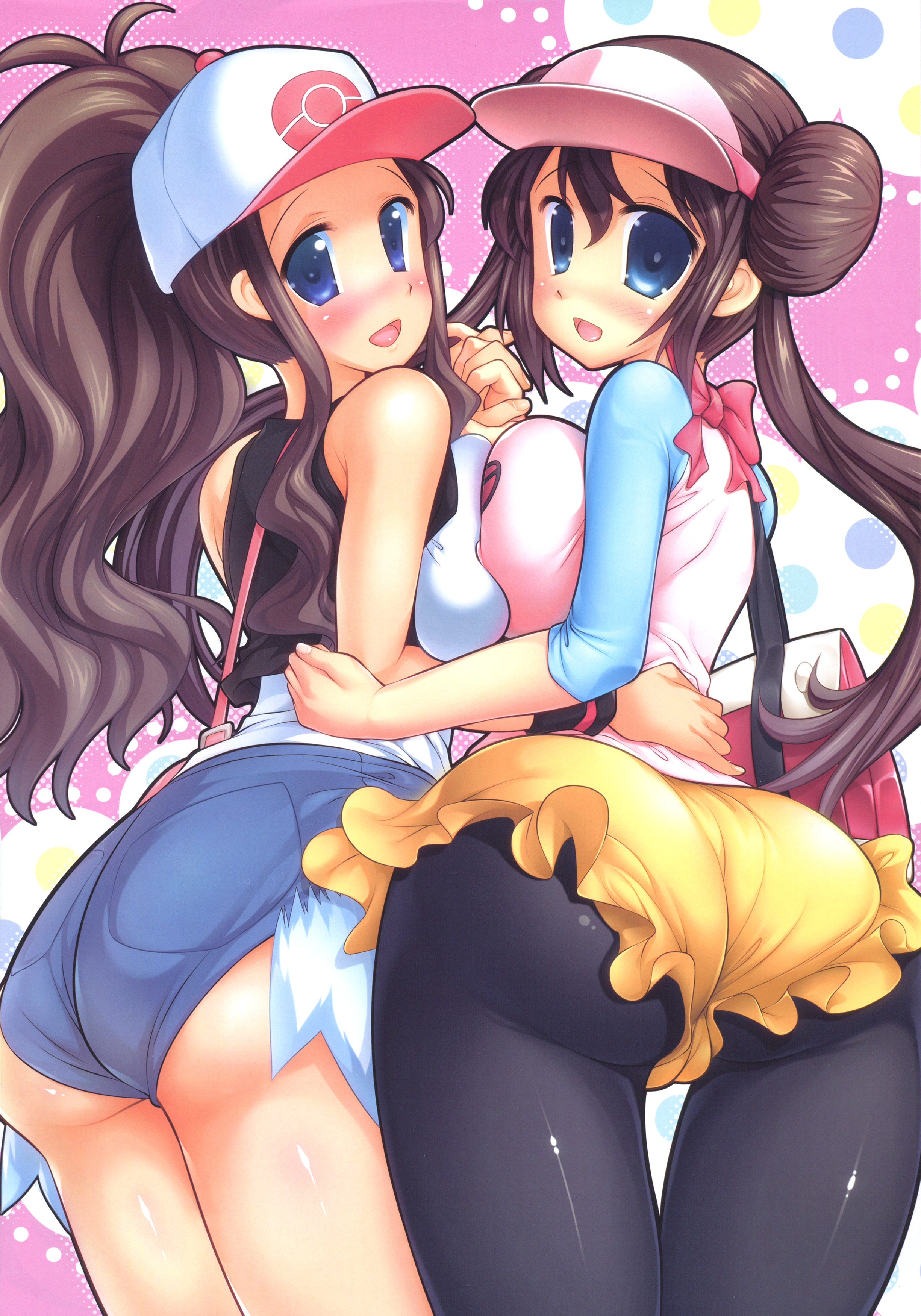 ポケモンマスターズも配信されたしおっぱい大きなロリ巨乳BWの女主人公メイちゃんの二次エロ画像-39