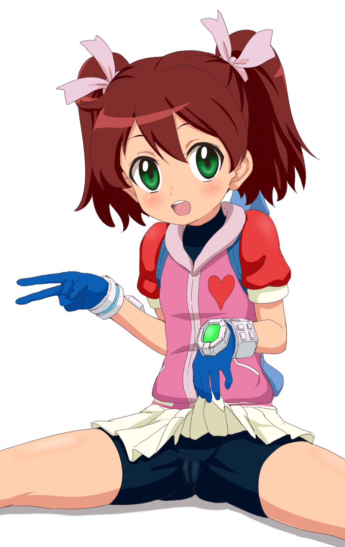 サルゲッチュ3のロリかわ妹アイドルのサヤカちゃんのスパッツ風ボディスーツがエッチな二次エロ画像-24