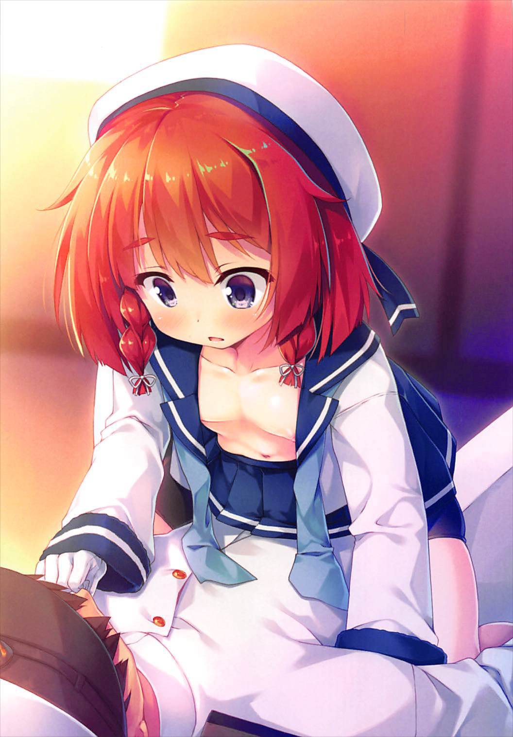艦隊これくしょんのロリペドかわいい海防艦択捉ちゃんのぷにロリ二次エロ画像-31