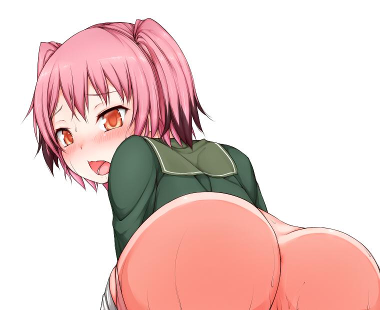 艦隊これくしょんのロリかわ海防艦、白タイツかわいい国後ちゃんの二次エロ画像-16