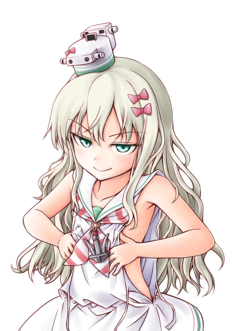 艦隊これくしょんの金髪ロリイタリア駆逐艦グレカーレちゃんの扇情的な二次エロ画像-24