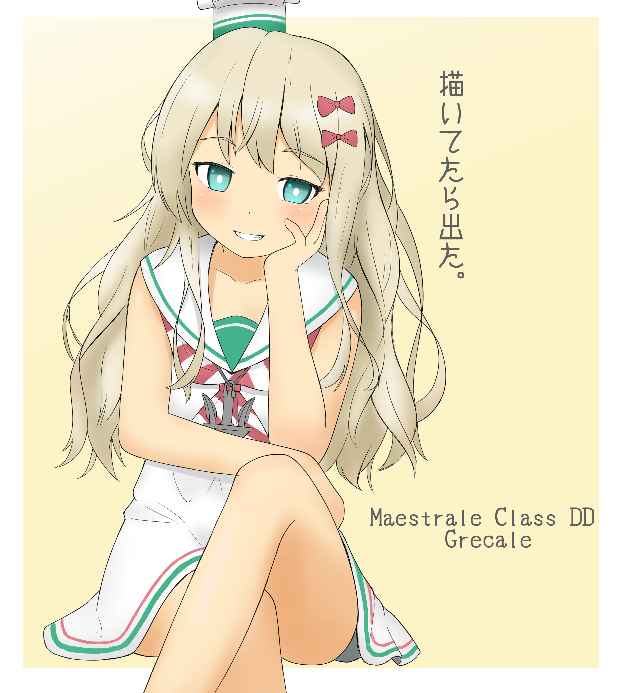 艦隊これくしょんの金髪ロリイタリア駆逐艦グレカーレちゃんの扇情的な二次エロ画像-34