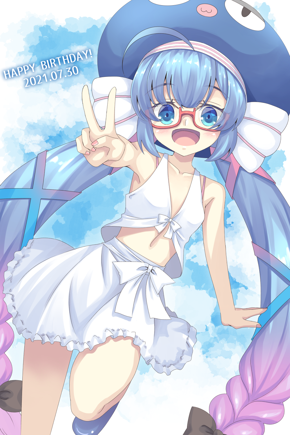 3パターンのキャラでお得なボカロ&ボイロの11歳ロリ音街ウナちゃんの二次エロ画像-52