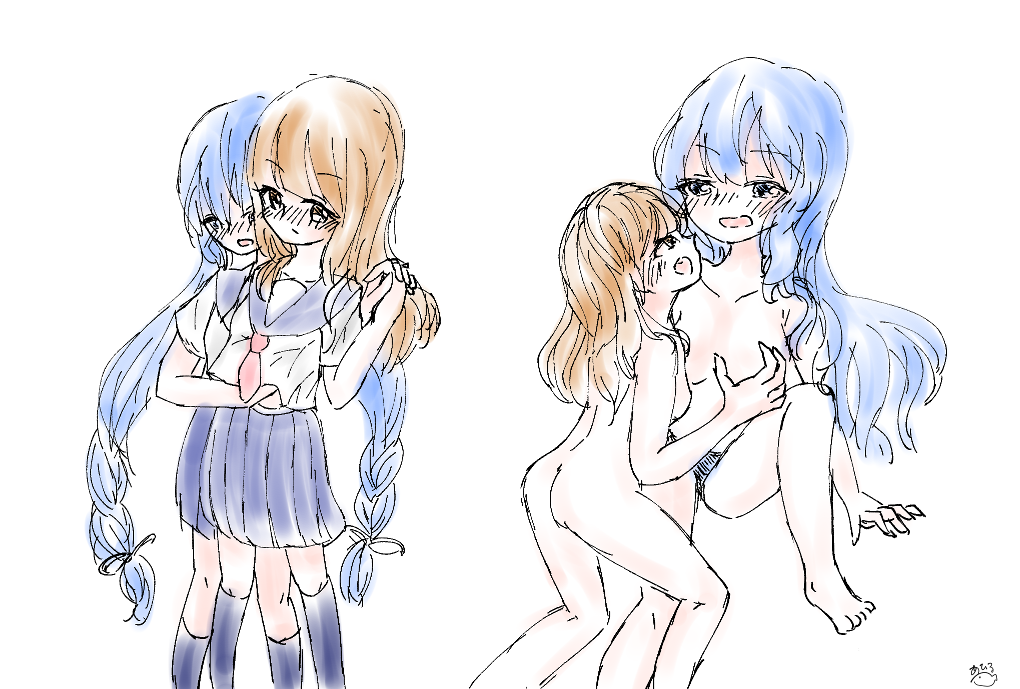 3パターンのキャラでお得なボカロ&ボイロの11歳ロリ音街ウナちゃんの二次エロ画像-53