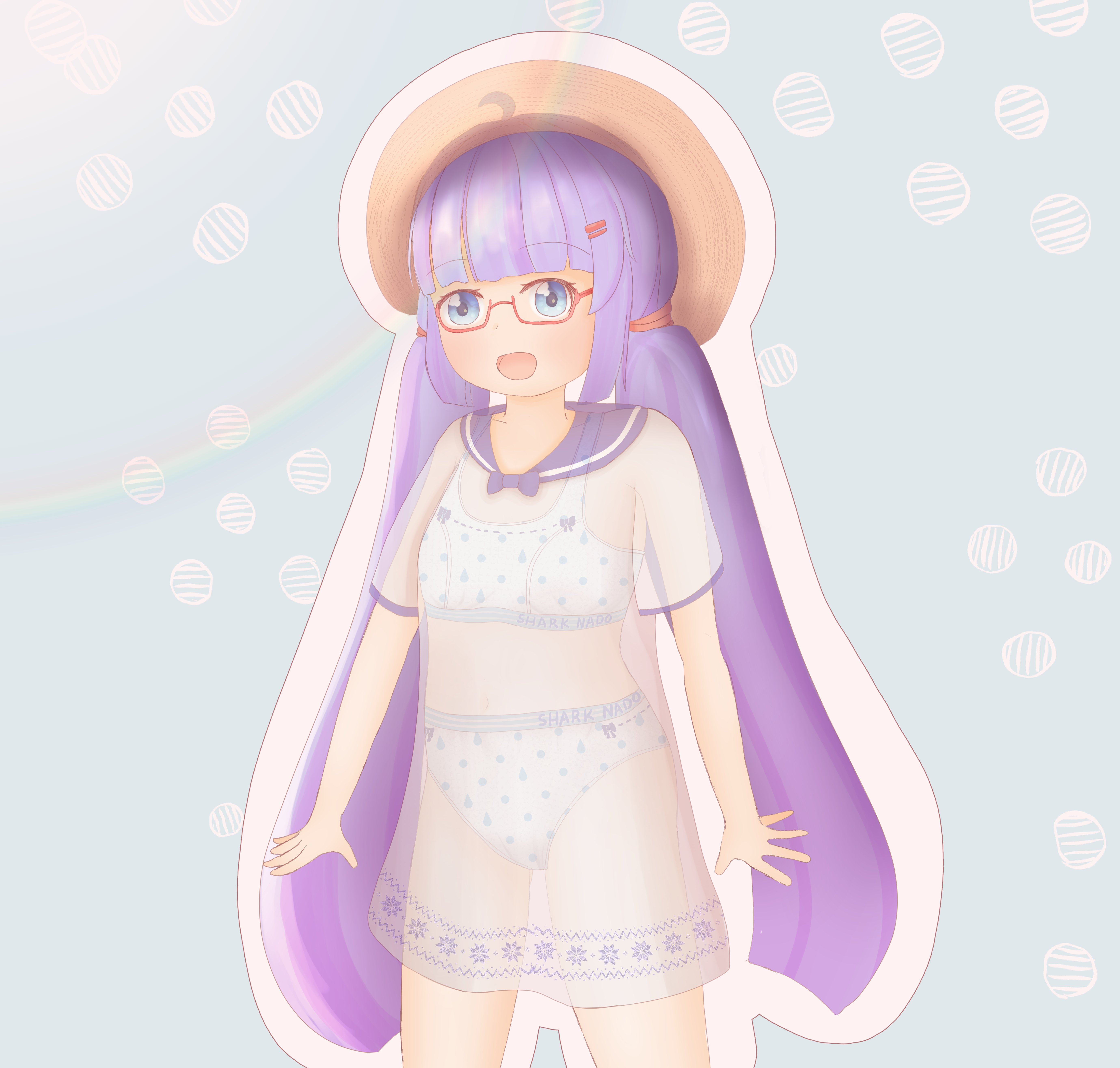 3パターンのキャラでお得なボカロ&ボイロの11歳ロリ音街ウナちゃんの二次エロ画像-74