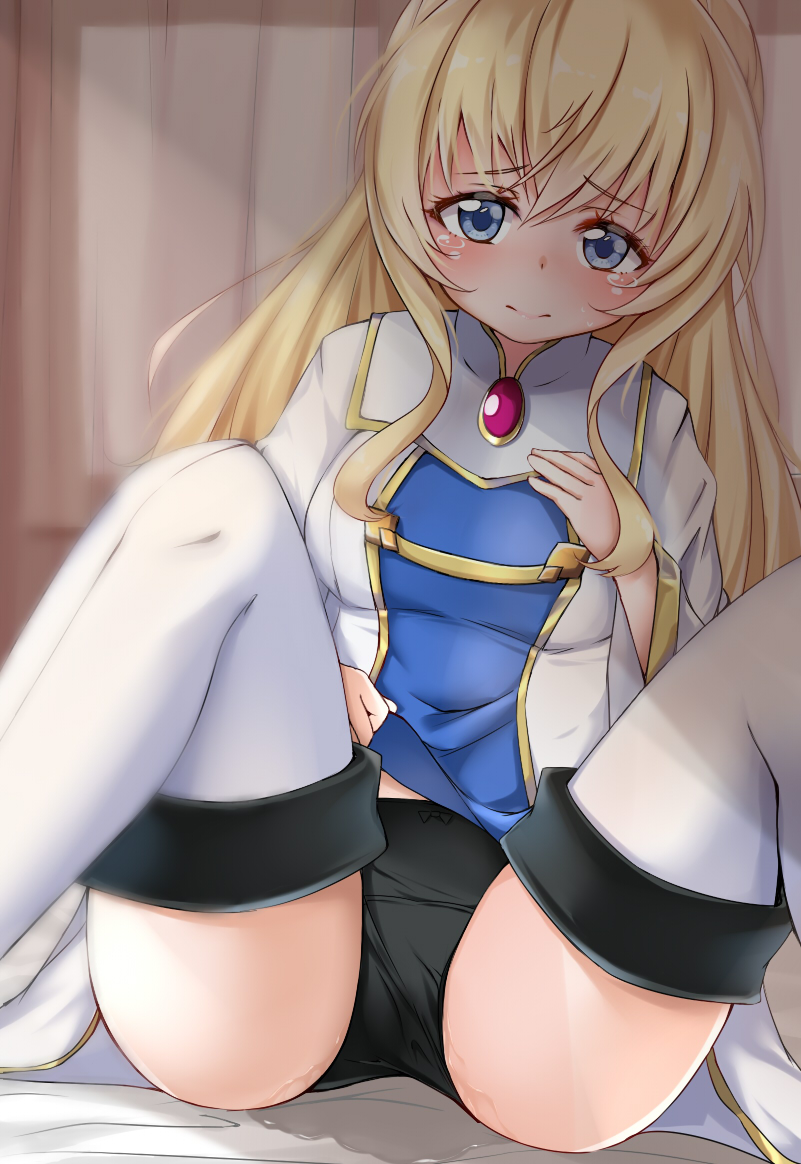ゴブリンスレイヤーのお漏らしも披露した金髪ちっぱい女神官ちゃんの健全な二次エロ画像-8