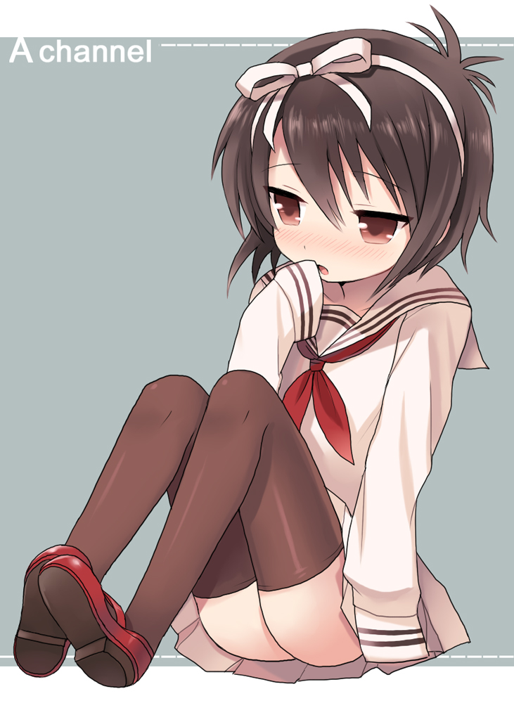 Aチャンネルのロリボディ萌え袖かわいいトオルこと一井透ちゃんの二次エロ画像-19