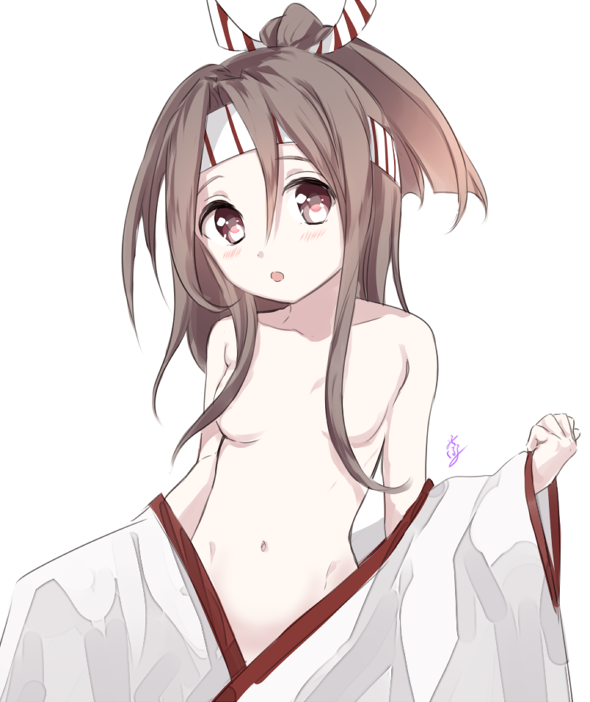 艦隊これくしょん(艦これ)の貧乳ロリ体型可愛い軽空母瑞鳳ちゃんの二次エロ画像-11
