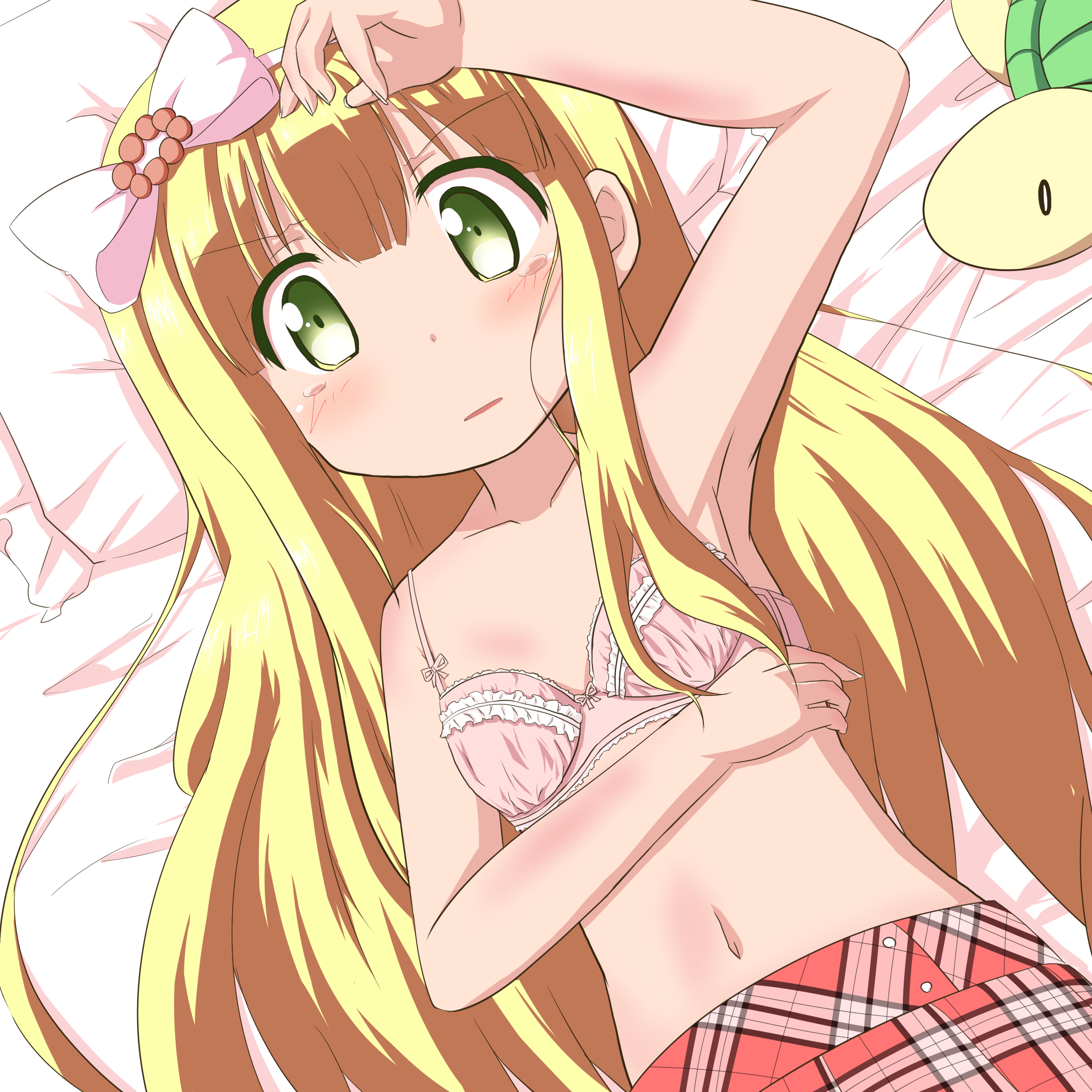 変態王子と笑わない猫。の金髪貧乳ちっぱいロリボディJK2年小豆梓ちゃんの二次エロ画像-42