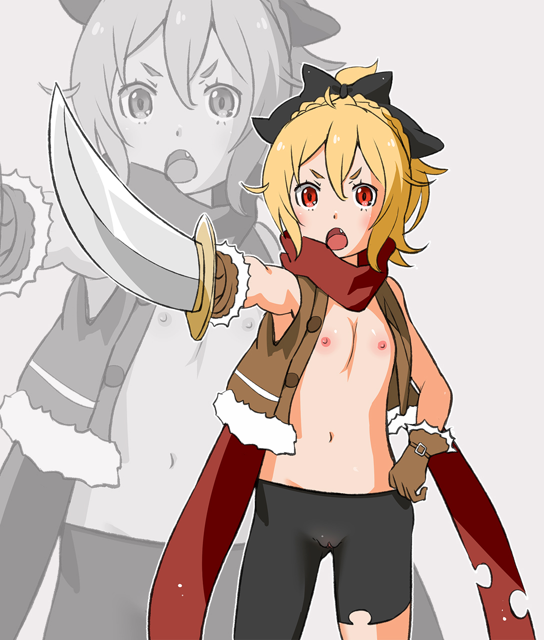 Re:ゼロから始める異世界生活の貧乳ロリスリ師フェルトちゃんの二次エロ画像-16