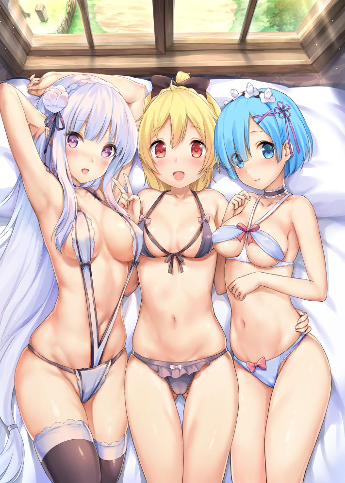 Re:ゼロから始める異世界生活の貧乳ロリスリ師フェルトちゃんの二次エロ画像-24