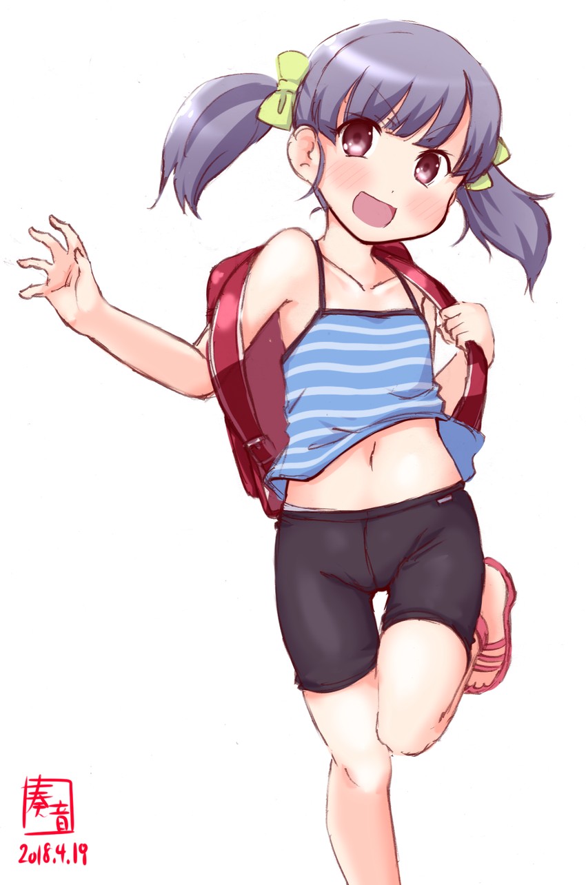 艦隊これくしょんの小さな体に元気いっぱいロリかわいい大潮ちゃんの二次エロ画像-8