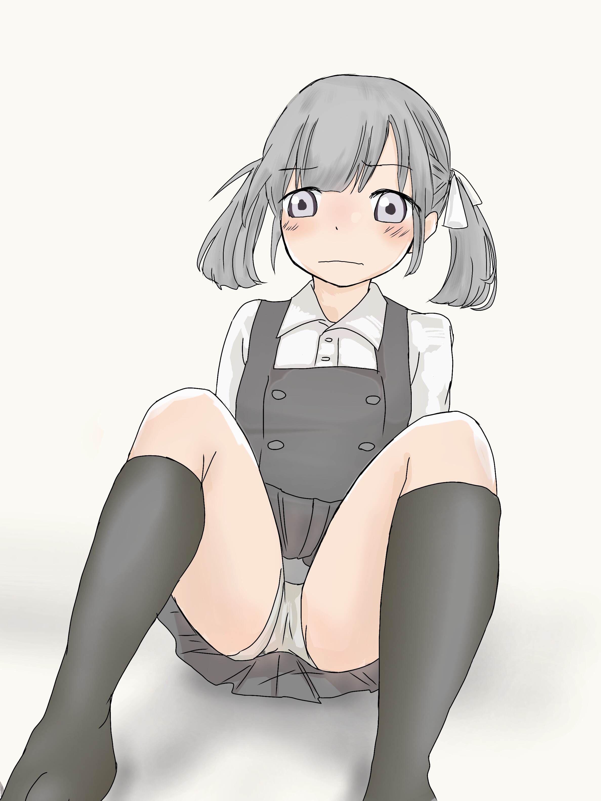 艦隊これくしょんの小さな体に元気いっぱいロリかわいい大潮ちゃんの二次エロ画像-38