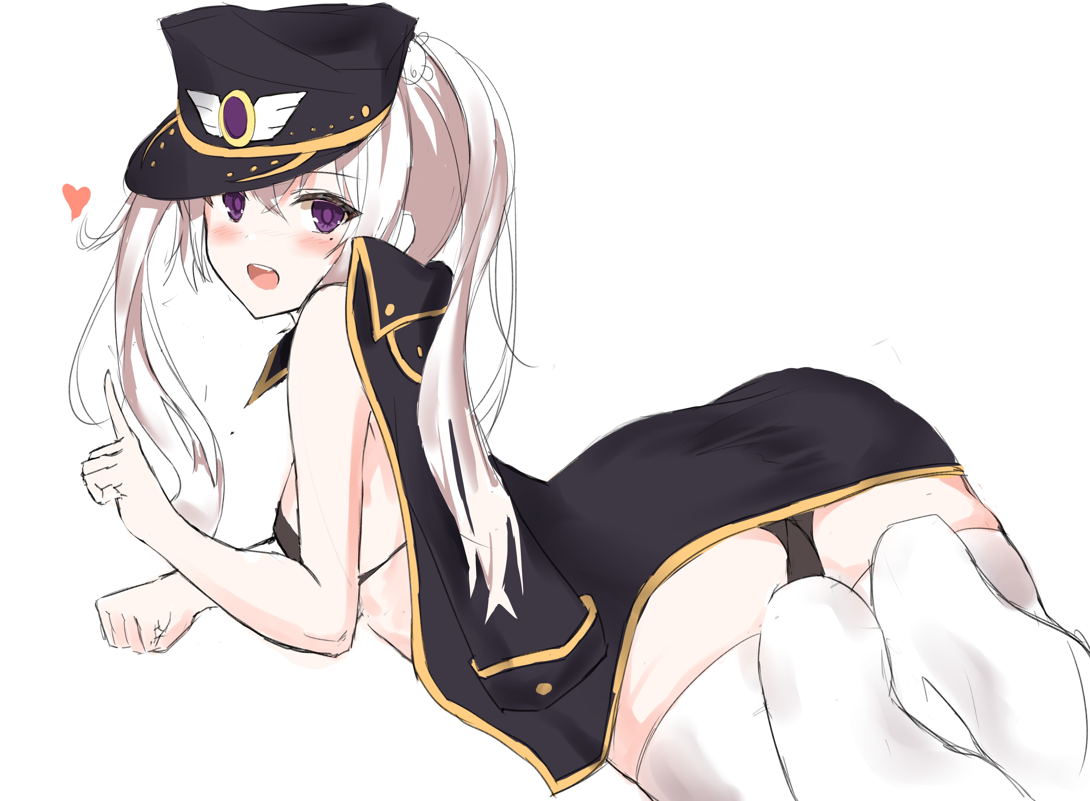 メイプルストーリーの銀髪ツインテ可愛い軍団長オルカちゃんの二次エロ画像-14