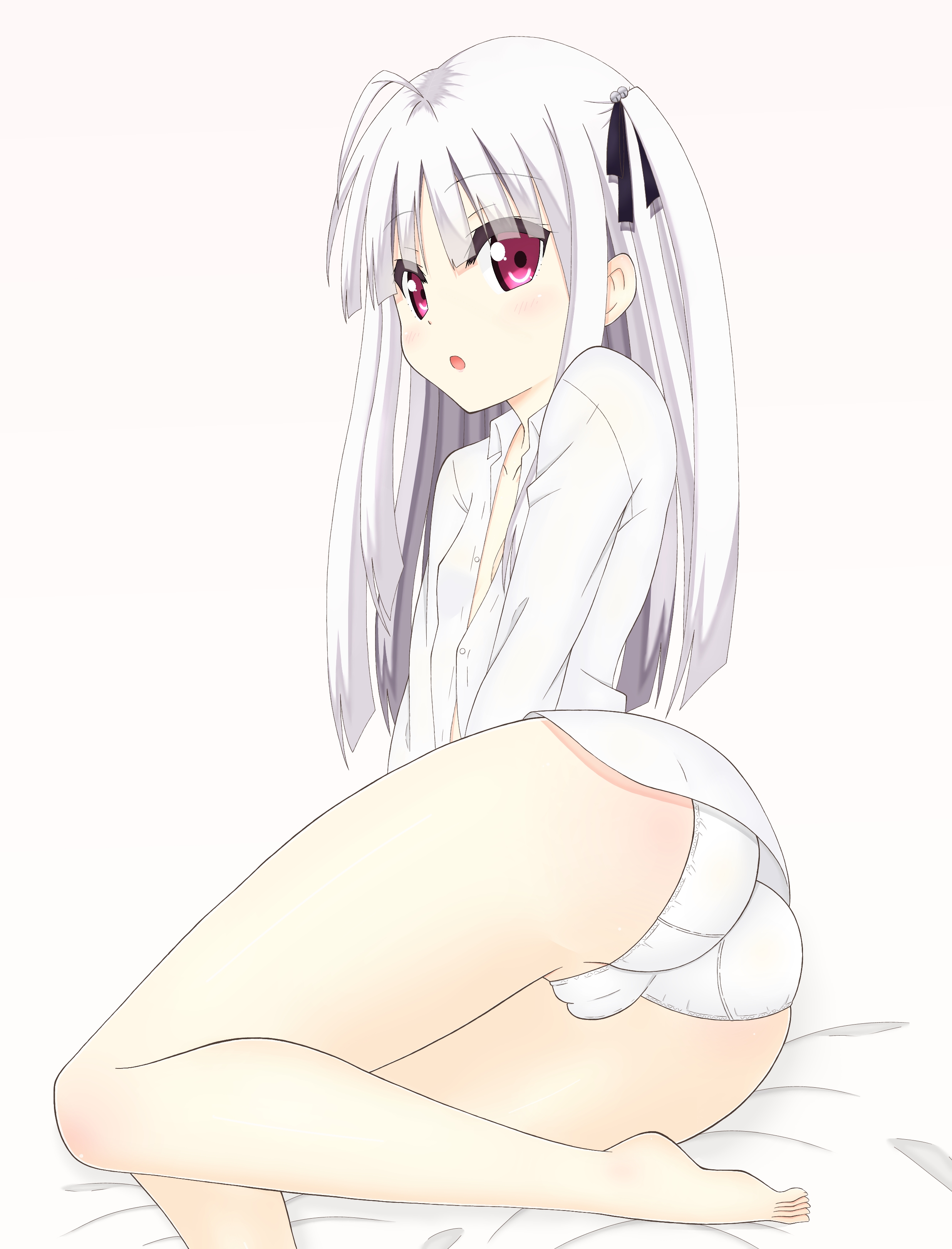 アブソリュート・デュオの銀髪ロリ体型貧乳美少女ユリエ・シグトゥーナちゃんの二次エロ画像-26