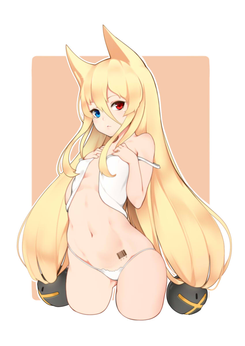 ドールズフロントライン(少女前線)の金髪ケモミミオッドアイロリ少女G41ちゃんの二次エロ画像-2