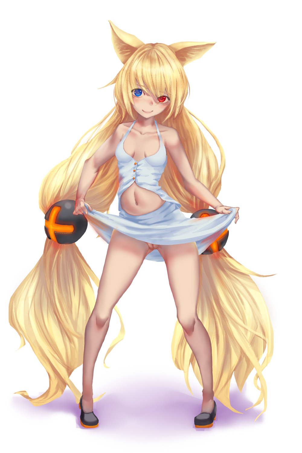 ドールズフロントライン(少女前線)の金髪ケモミミオッドアイロリ少女G41ちゃんの二次エロ画像-15