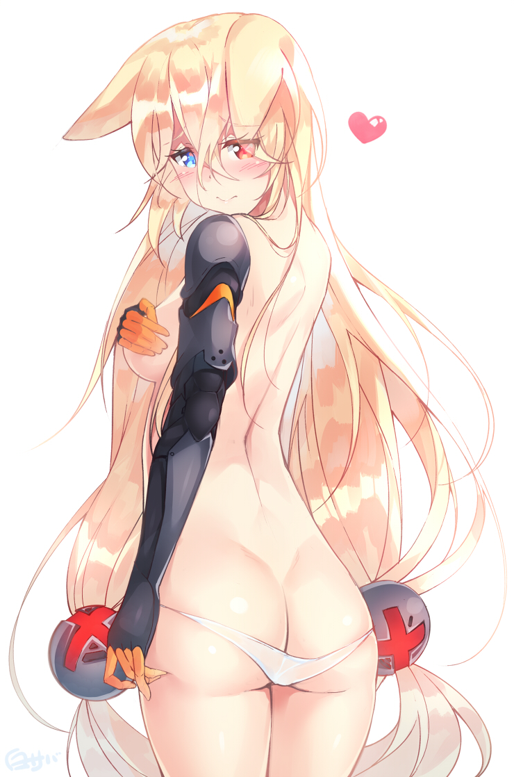 ドールズフロントライン(少女前線)の金髪ケモミミオッドアイロリ少女G41ちゃんの二次エロ画像-17