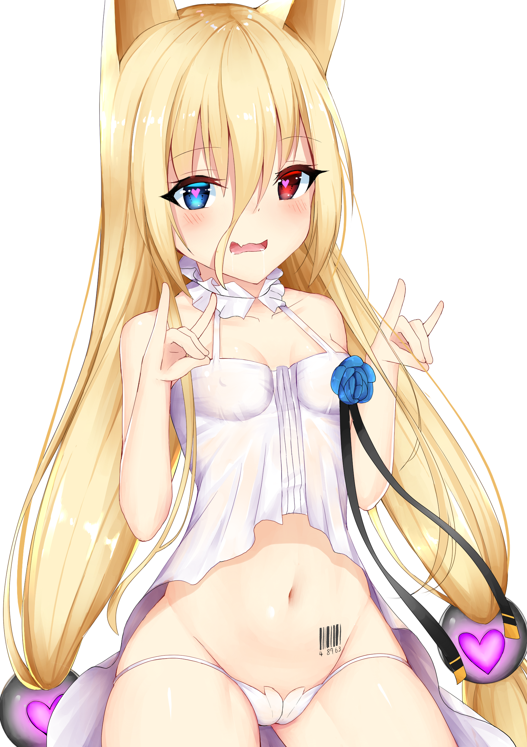 ドールズフロントライン(少女前線)の金髪ケモミミオッドアイロリ少女G41ちゃんの二次エロ画像-63