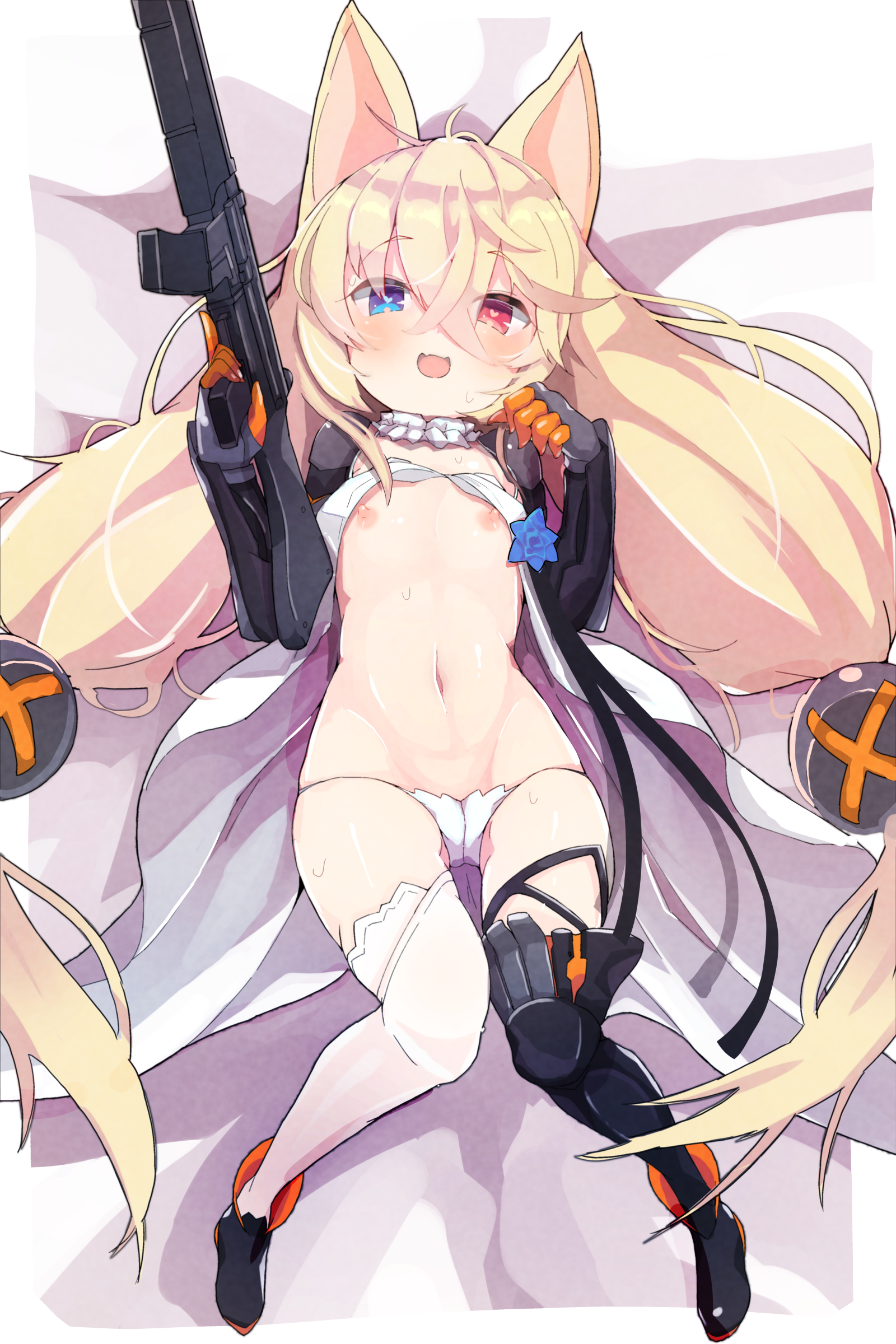 ドールズフロントライン(少女前線)の金髪ケモミミオッドアイロリ少女G41ちゃんの二次エロ画像-70