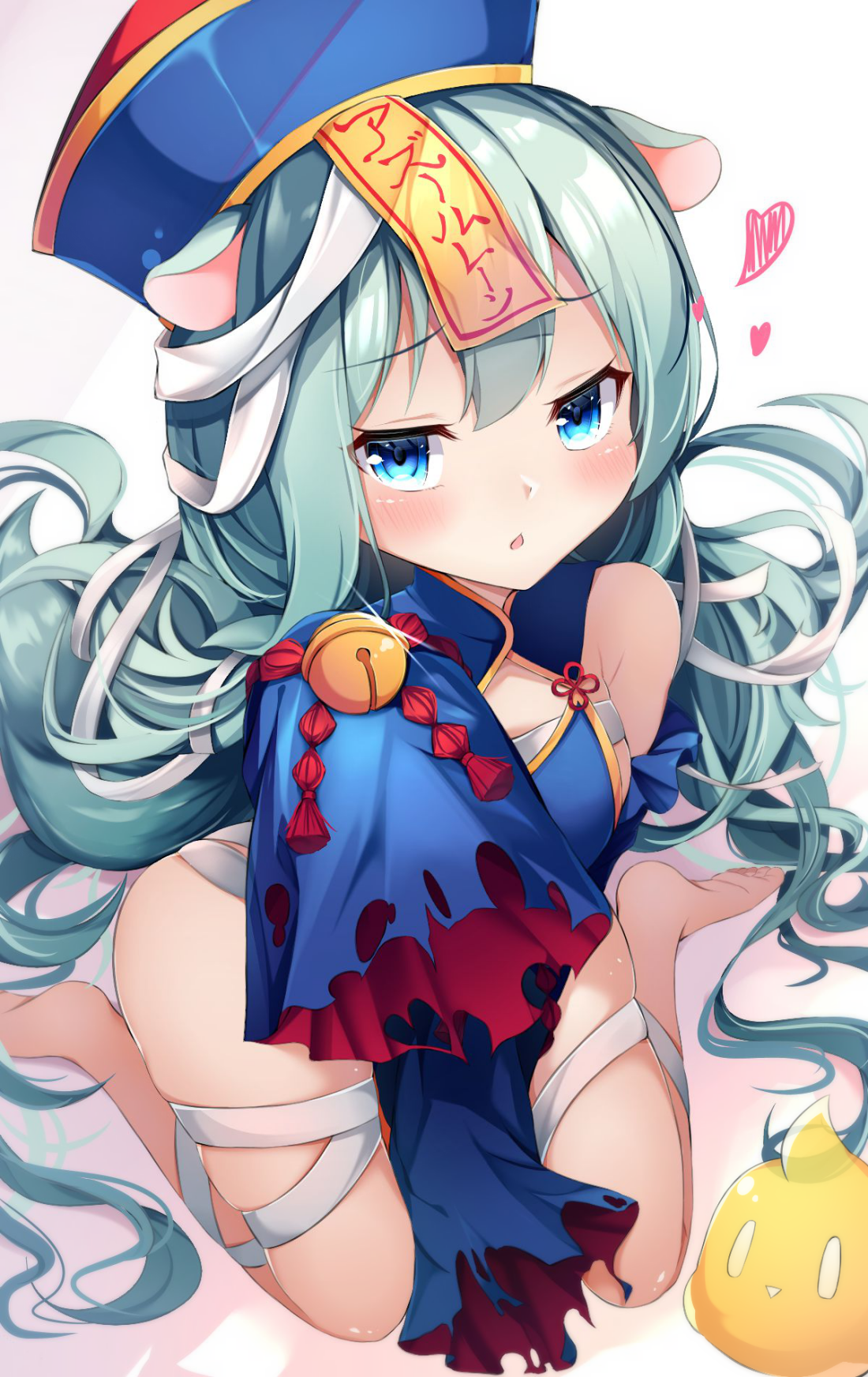 アズールレーンのロリ駆逐艦三日月ちゃんの服装乱れも可愛い二次エロ画像-26