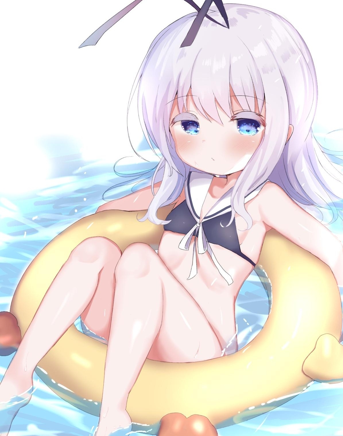 スロウスタートの無表情JSクラスのロリボディJK美少女かむちゃんこと千石冠ちゃんの二次エロ画像-8