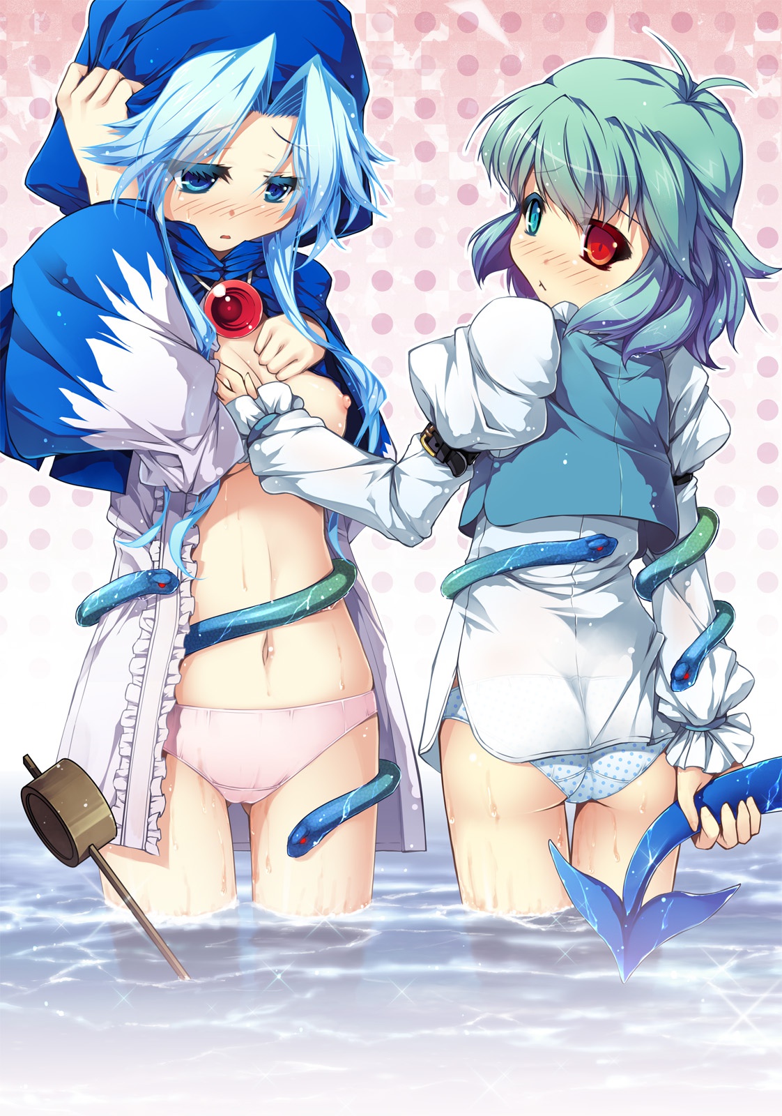 東方Projectの唐笠オバケの妖怪でオッドアイかわいい多々良小傘ちゃんのロリな二次エロ画像-41