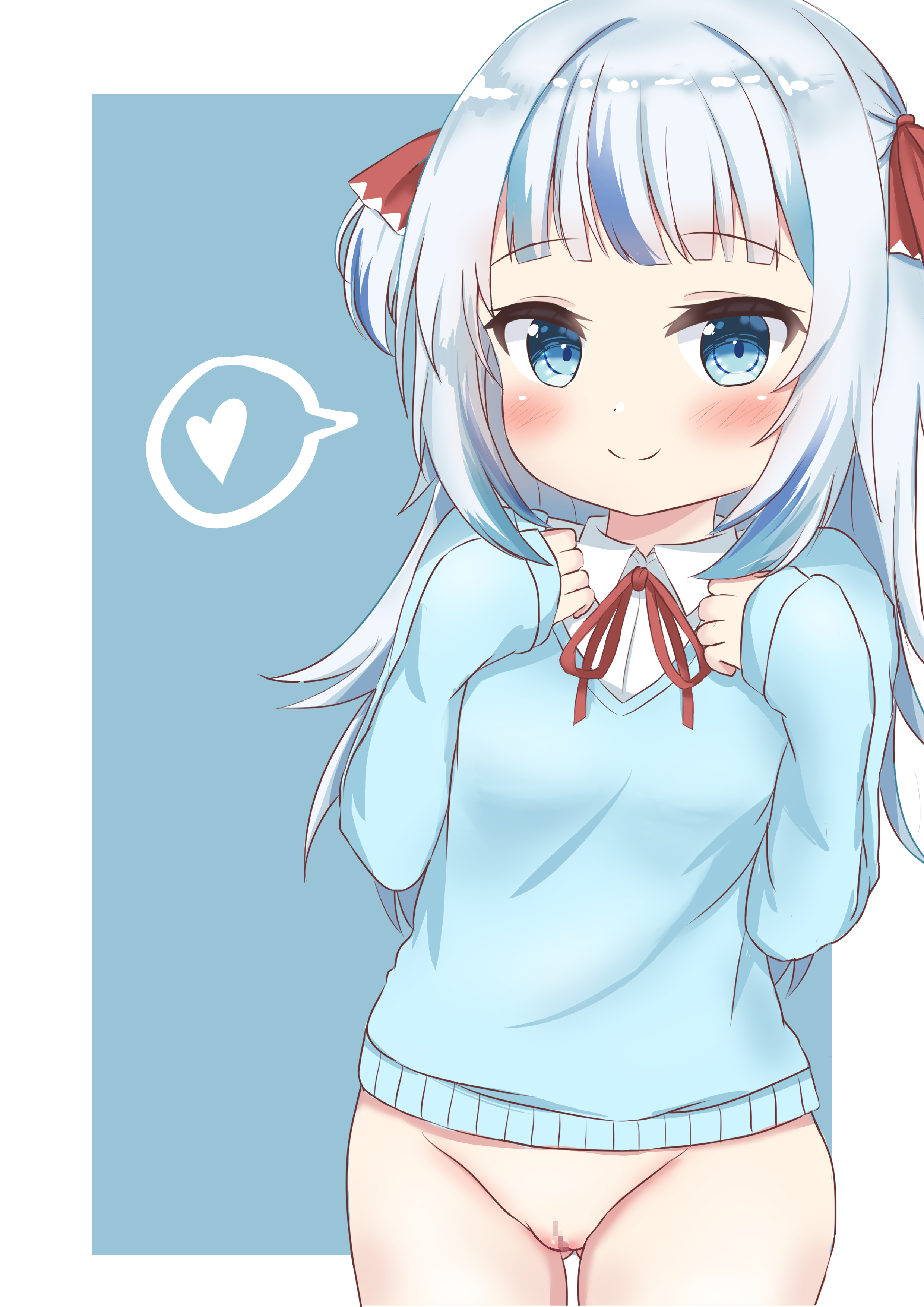 HololiveENのロリかわサメ娘Vtuberさめちゃんことがうる・ぐらちゃんの二次エロ画像-74