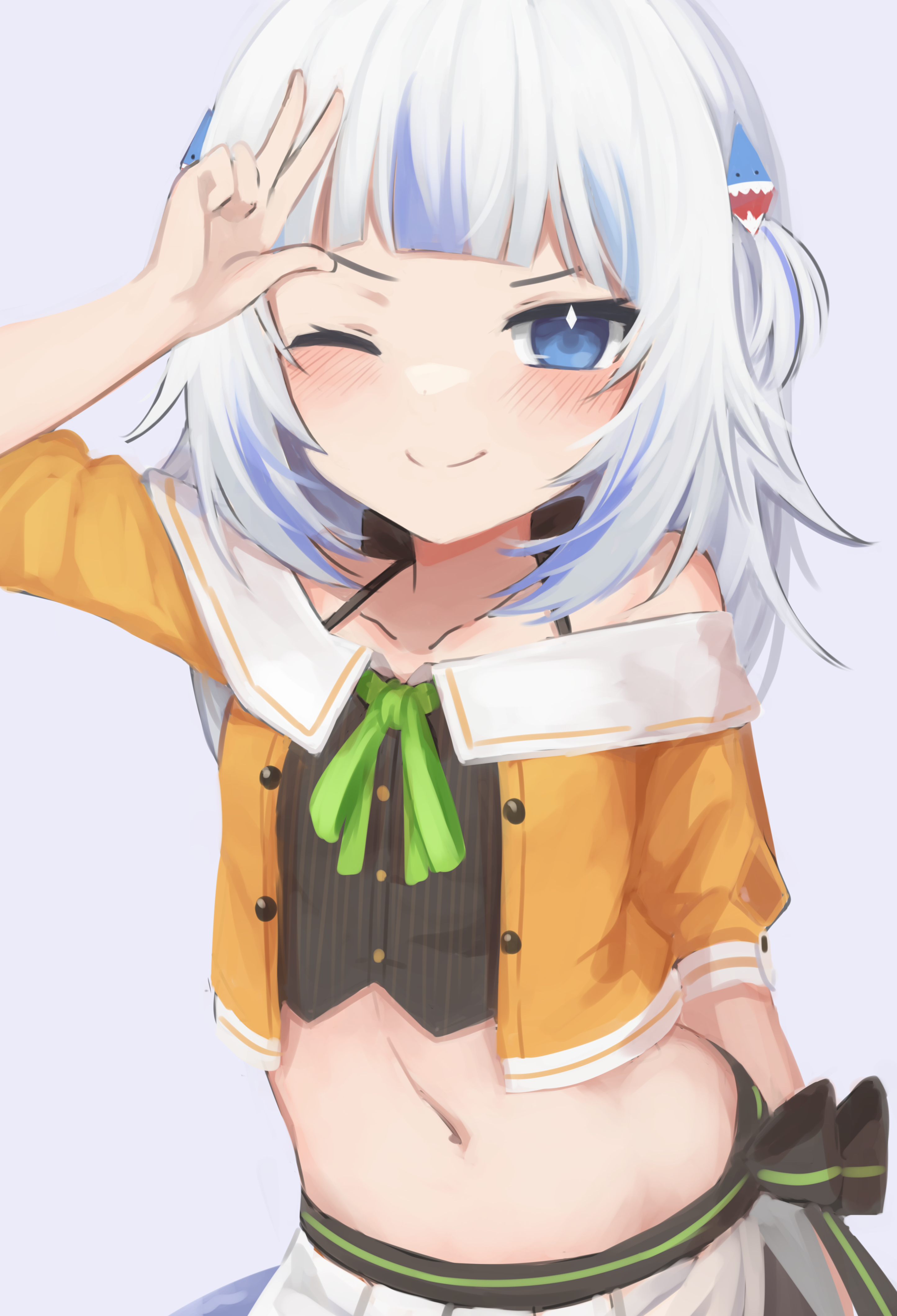 HololiveENのロリかわサメ娘Vtuberさめちゃんことがうる・ぐらちゃんの二次エロ画像-90