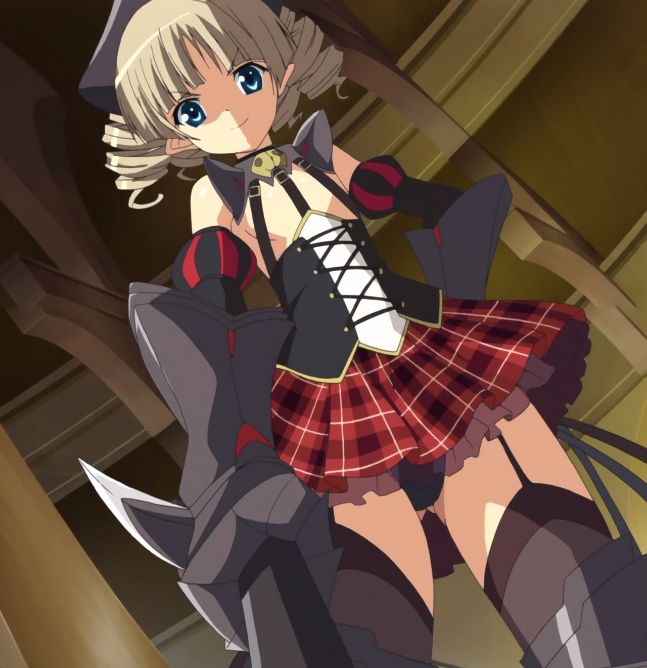 クイーンズブレイドの合法ロリツインドリルドワーフ娘鋼鉄姫ユーミルちゃんの二次エロ画像-12