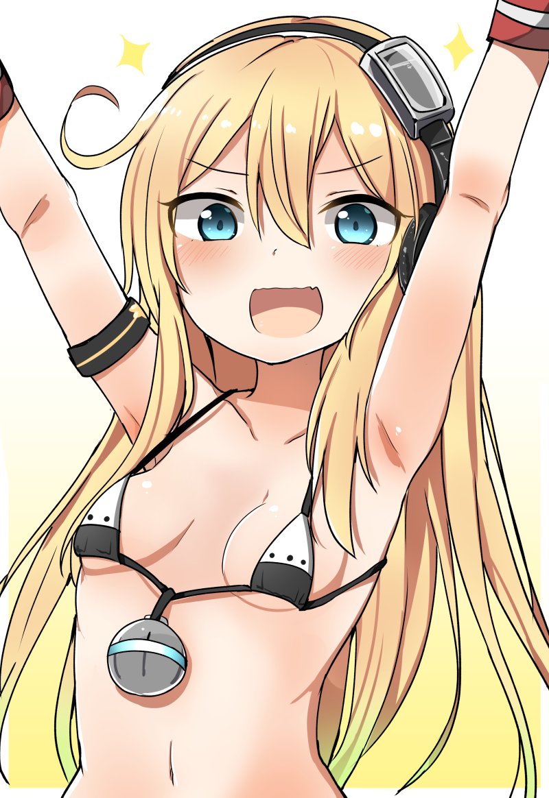 アズールレーンの貧乳ぺったんこな金髪ロリ潜水艦アルバコアちゃんの二次エロ画像-5