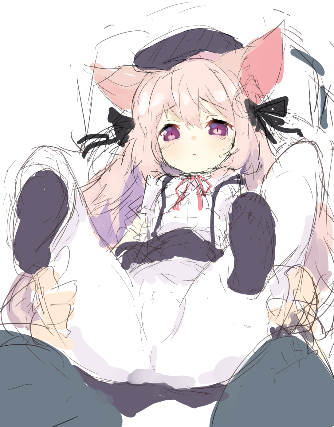 アズールレーンのJS風ケモミミロリペドぷにぷにかわいい駆逐艦文月ちゃんの二次エロ画像-19