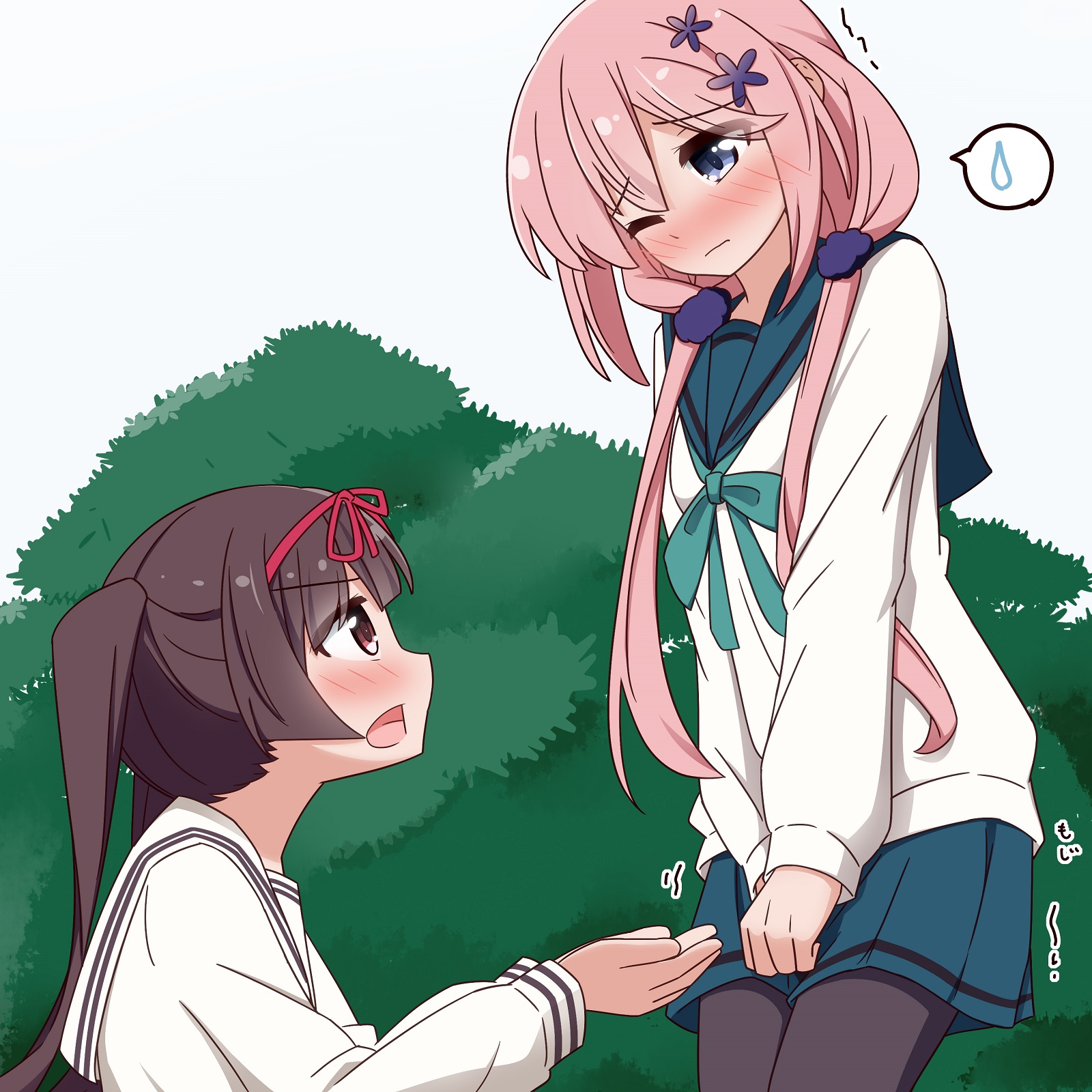 おちこぼれフルーツタルトのヤンデレ緑担当CカップJC緑へもちゃんの二次エロ画像-18