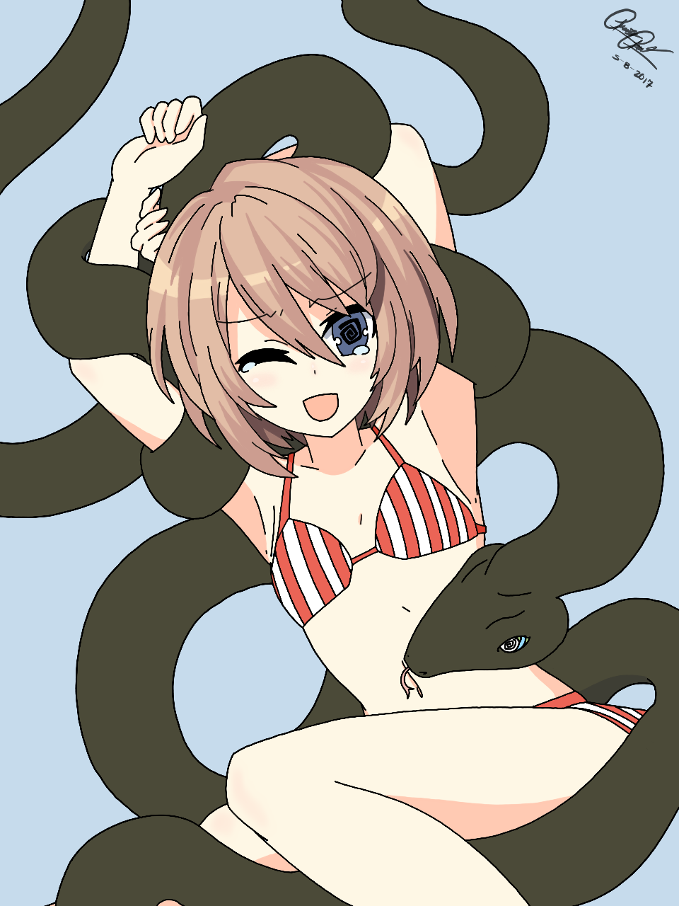 超次元少女ネプテューヌシリーズの貧乳ぺったんこロリお姉ちゃんブランちゃんの二次エロ画像100連発-28